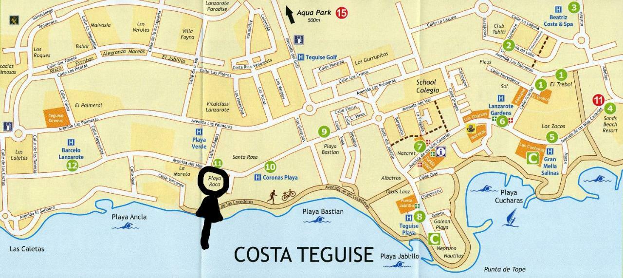 Beautiful Studio On The Seafront Costa Teguise Εξωτερικό φωτογραφία